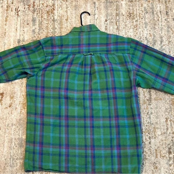 Workwear Green and Blue Plaid Shirt sz. Xl - Picture 3 of 6